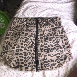 Almost Famous Denim Skirt